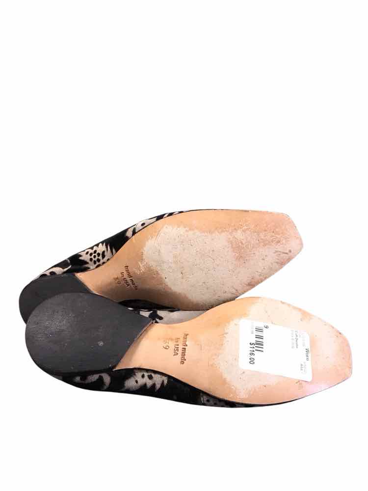 Cliff Dweller Shoe Size 9 Black & Gray Flats