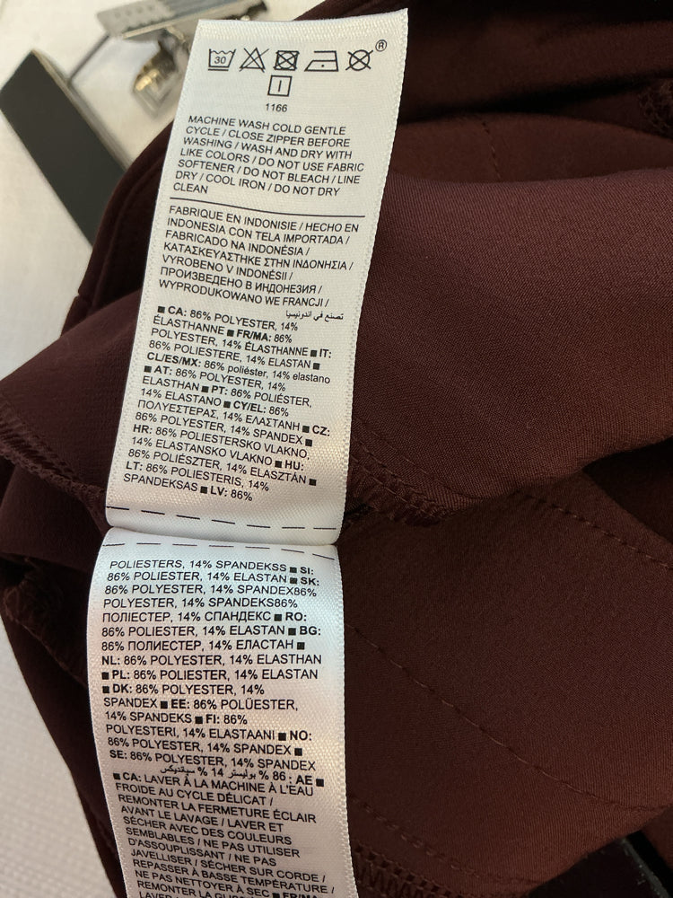 Athleta Size 12 Burgundy Pants