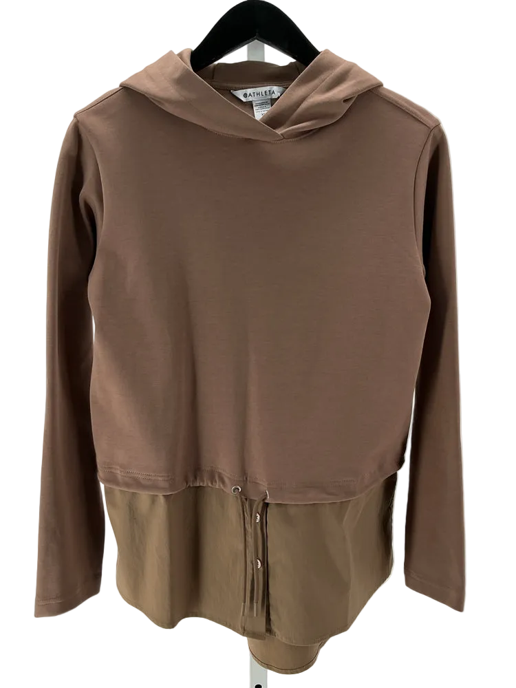 Athleta Size XS Brown Sweatshirt