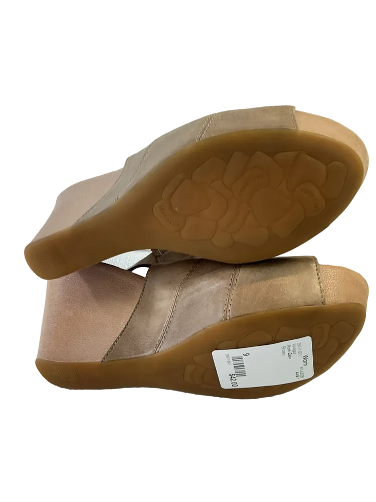Kork Ease Shoe Size 9 Brown Wedges