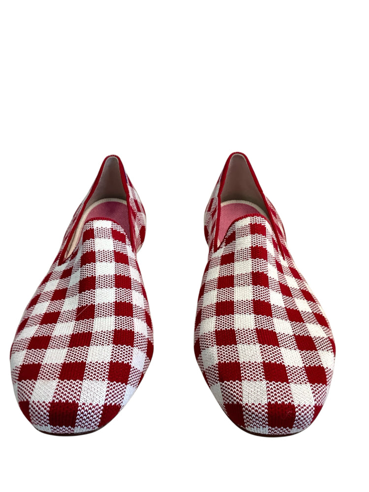 Rothy's Shoe Size 11.5 Red & White Flats