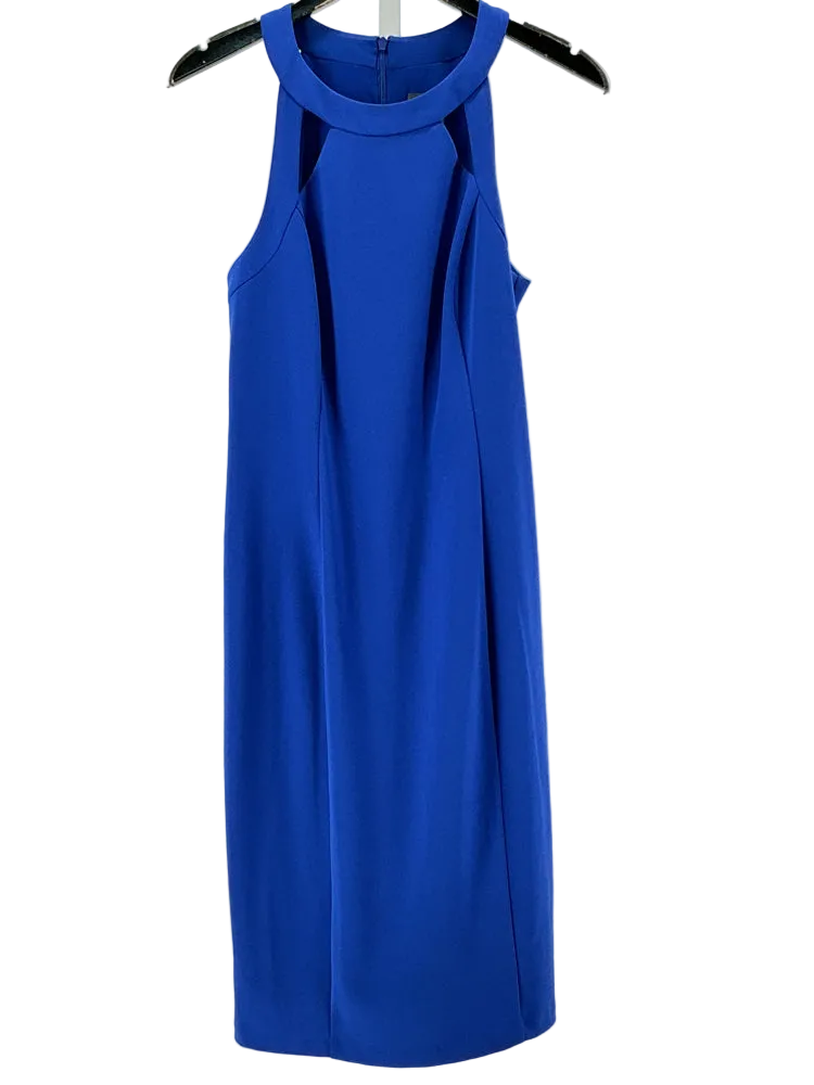 Vince Camuto Size 10 Blue Dress