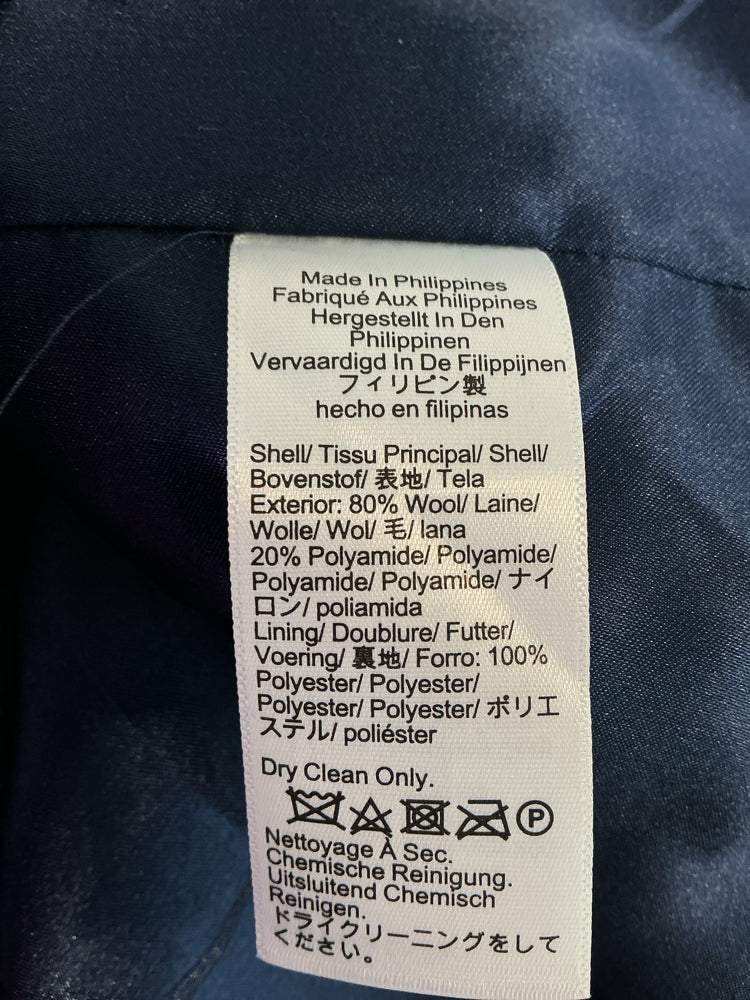 Jcrew Size 00 Black Coat