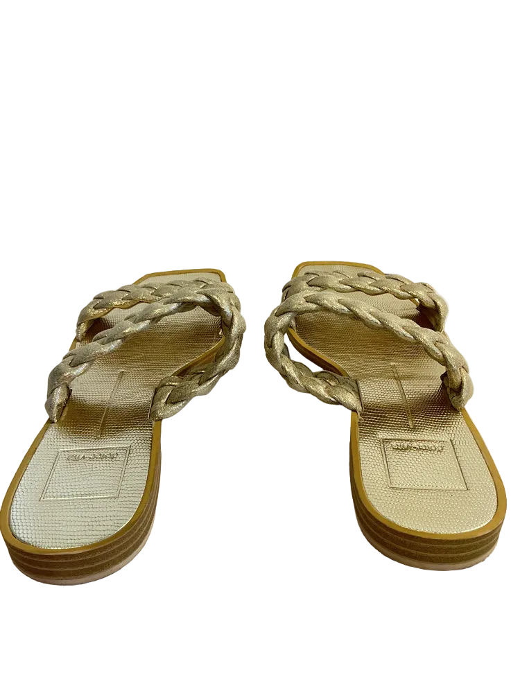 Dolce Vita Shoe Size 6.5 Gold Sandals