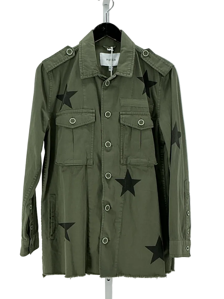 Pistola Size S Green & Black Camilo Jacket