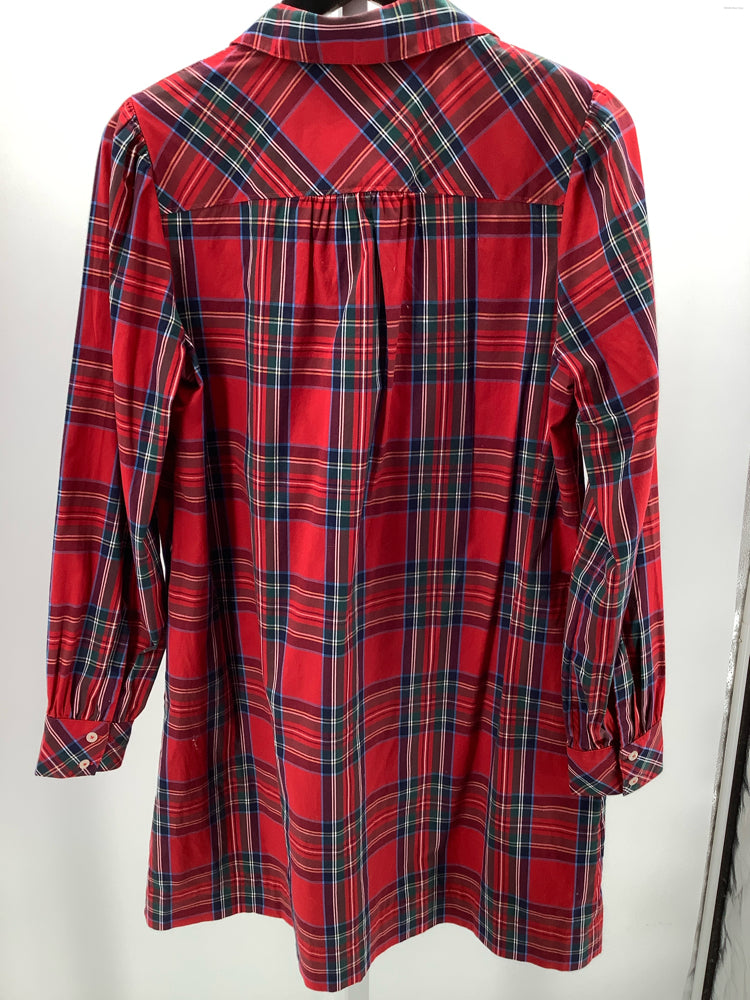 Vineyard Vines Size S Red multi LA Alto Dress