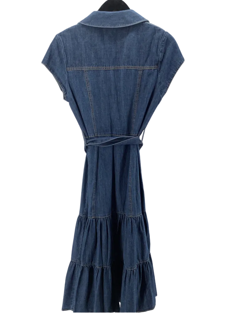 Elie Tahari Size 6 Denim Dress