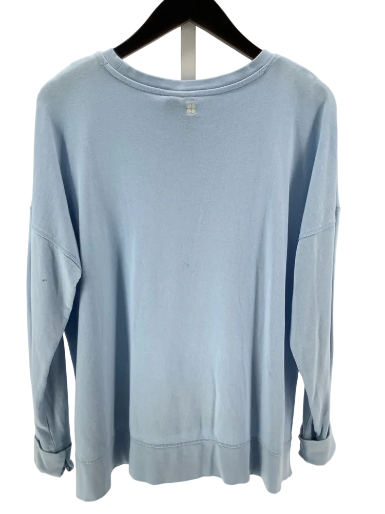Sweaty Betty Size 10 Blue Sweatshirt