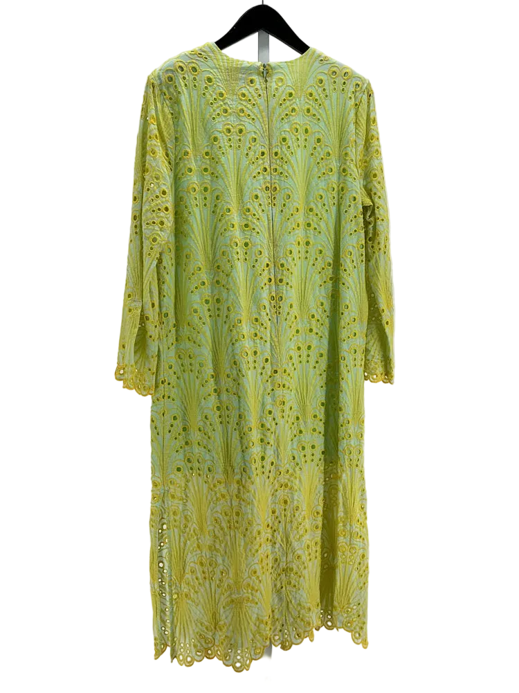 Tuckernuck Size M Yellow & Green Jamie Dress