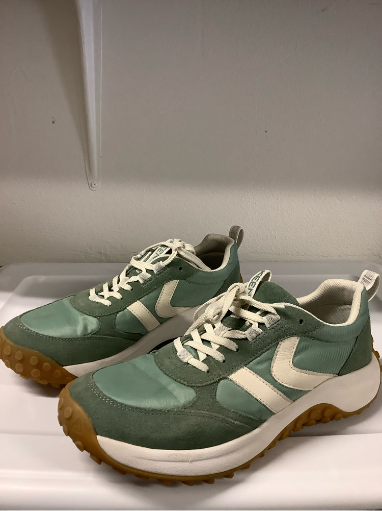 Keen Shoe Size 10 Green & White KS86 Sneakers