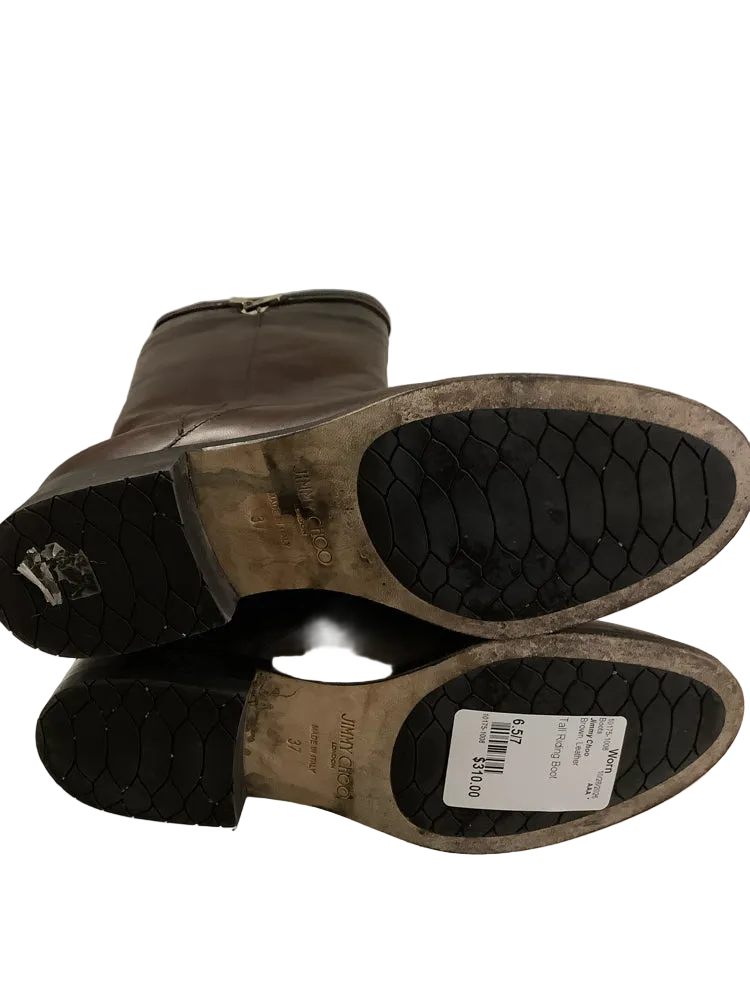 Jimmy Choo Shoe Size 6.5/7 Brown Boots