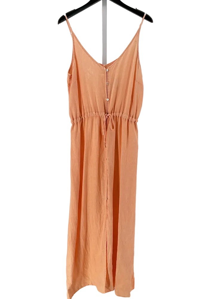 Bella Dahl Size L Orange Dress