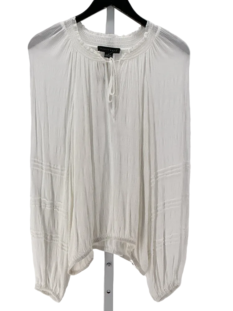 Sanctuary Size L White Shirt