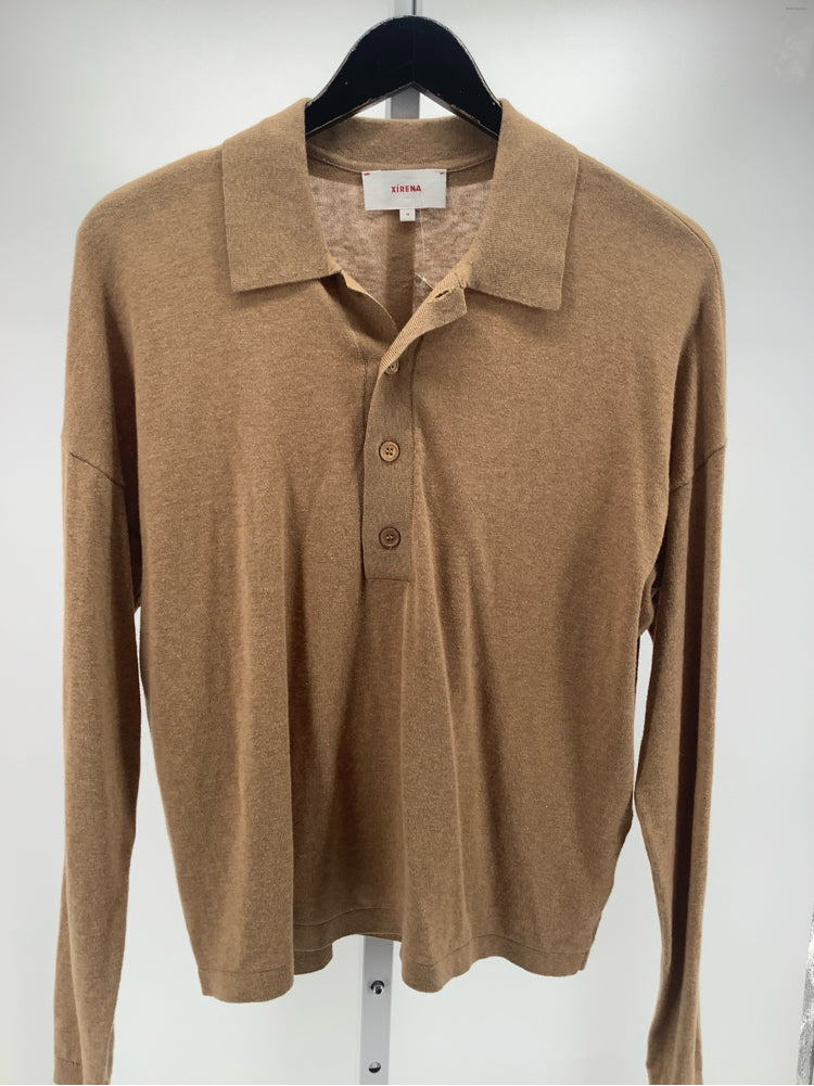 Xirena Size M Brown Shirt
