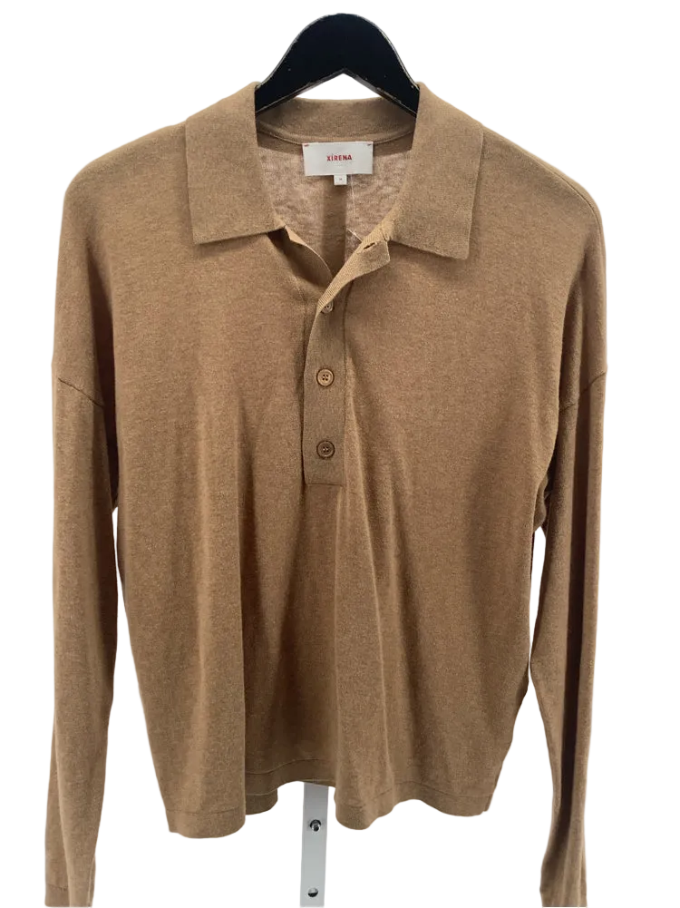 Xirena Size M Brown Shirt