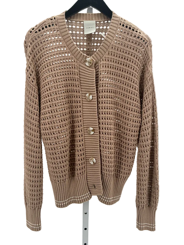 Varley Size S Tan Cardigan