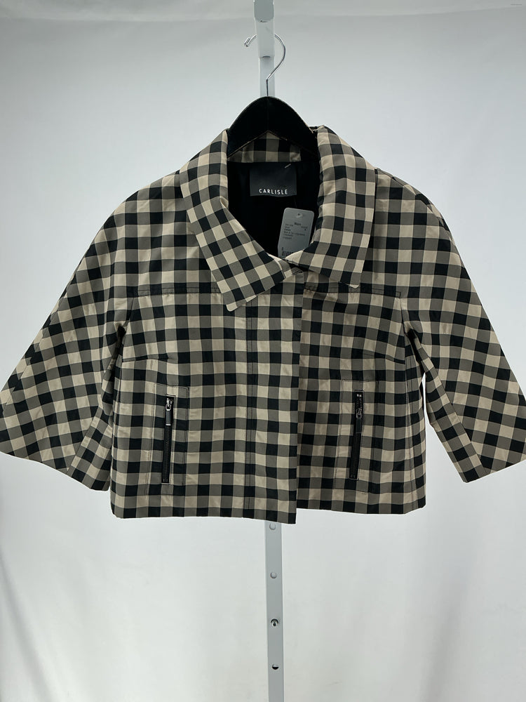 Carlisle Size S Black & Tan Jacket