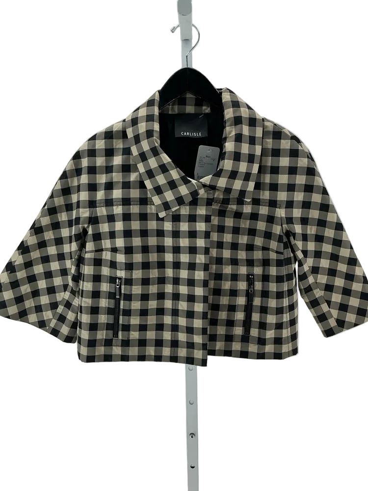 Carlisle Size S Black & Tan Jacket