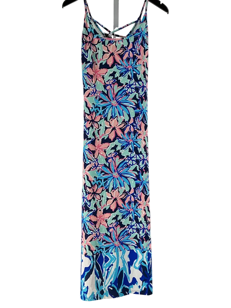 Jean Pierre Kilfa Size XS Blue Multi Dress