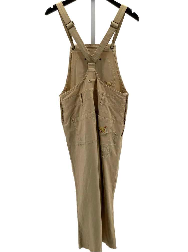 Pilcro Size 28 Tan Overalls