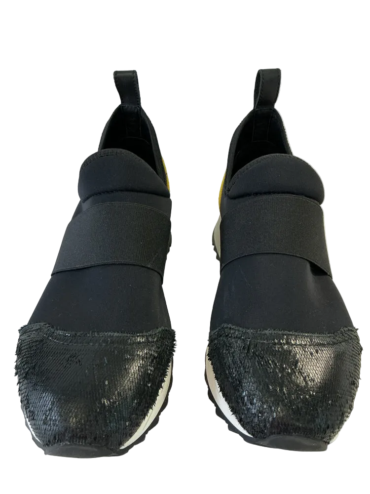 M.Gemi Shoe Size 7.5 Black multi Sneakers
