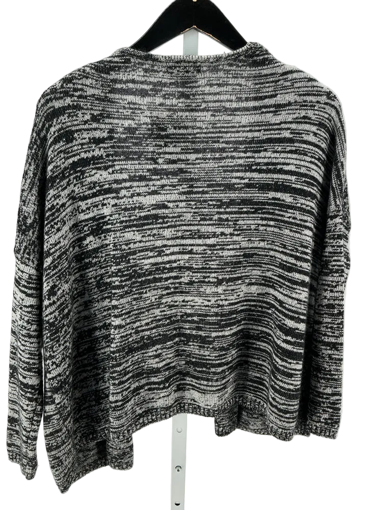Knyt & Lynk Size XS Black & White Sweater
