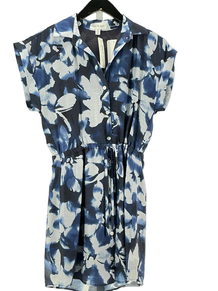 Cloth & Stone Size XS Navy multi Dress