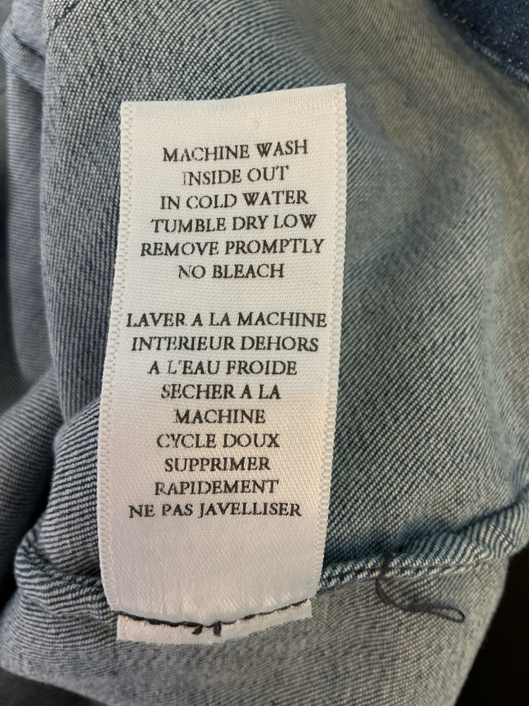 Frank & Eileen Size XS Blue Belfast Jacket