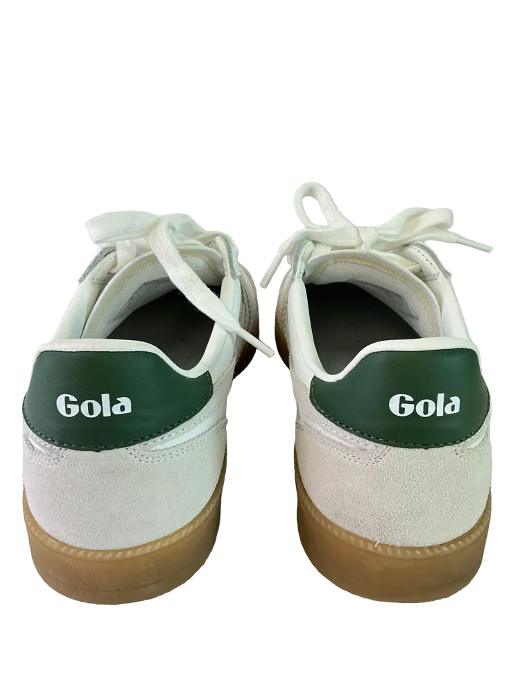 Gola Shoe Size 8.5 White & Green Sneakers