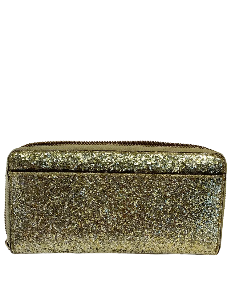 Kate Spade Gold Wallet
