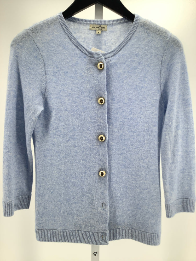 Cortland Park Size S Blue Uptown Girl Cardigan