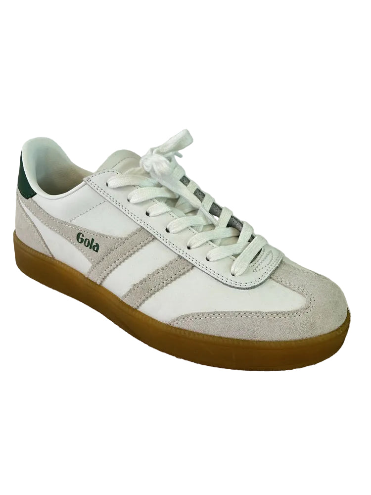 Gola Shoe Size 8.5 White & Green Sneakers