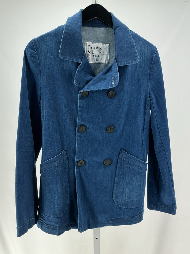 Frank & Eileen Size XS Blue Belfast Jacket