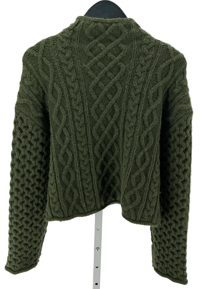 Hyacinth House Size S Green Sweater