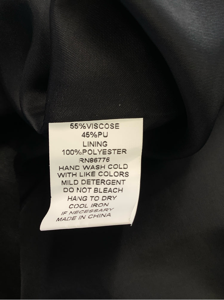 209 wst Size XS Black Jacket