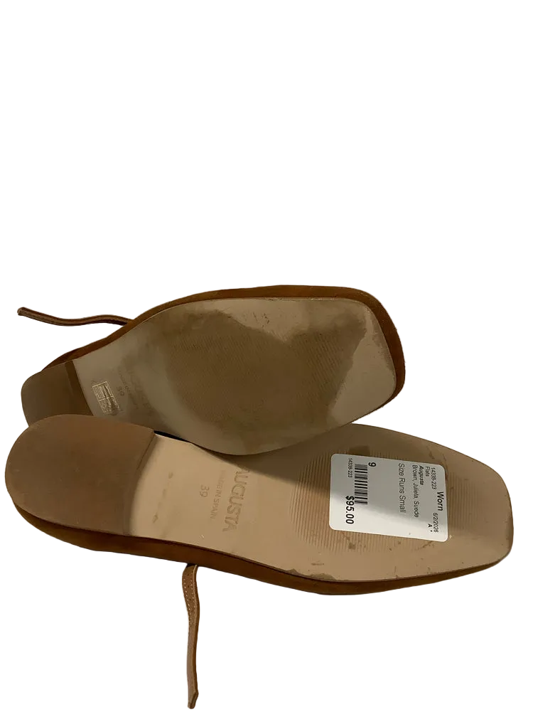 Augusta Shoe Size 9 Brown Julieta Flats