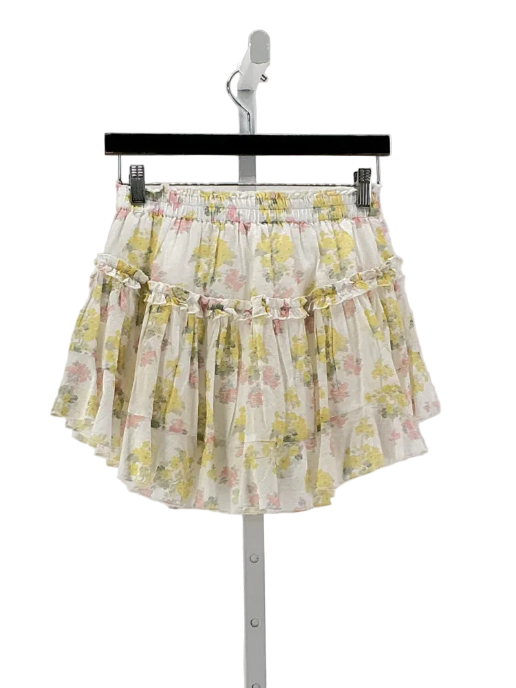 Love Shack Fancy Size XS White multi Skirt