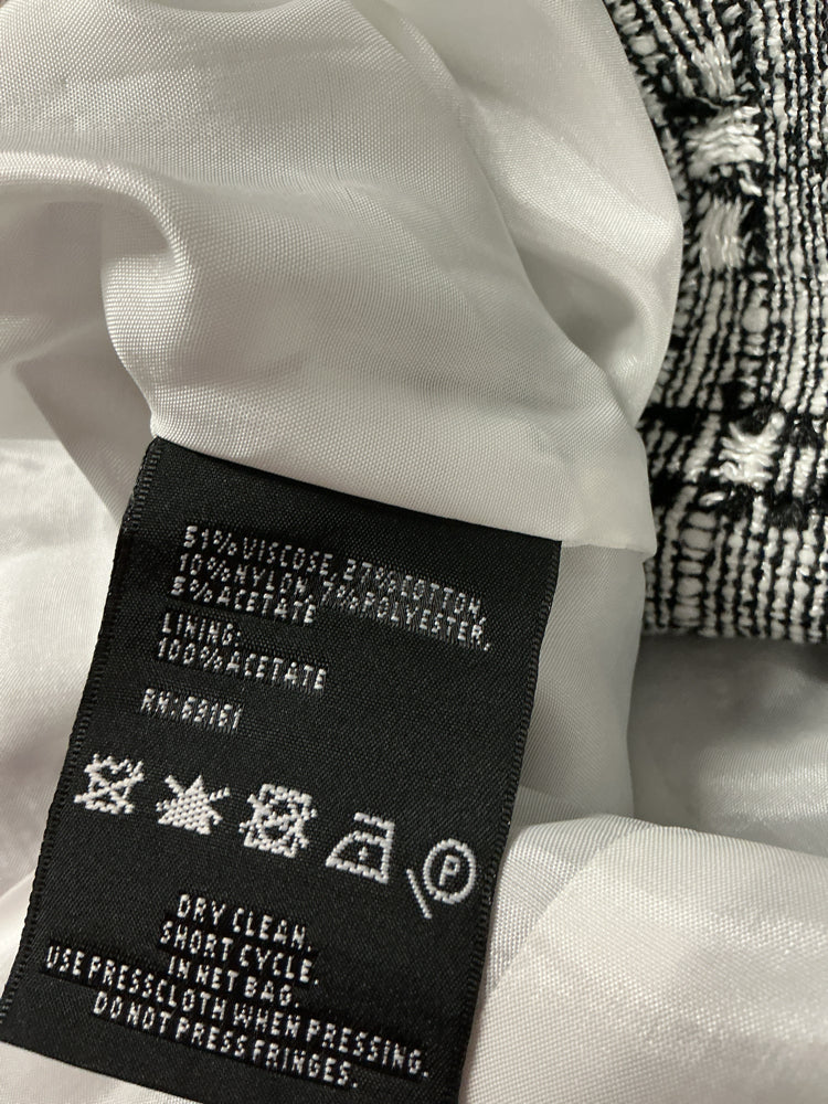 Carlisle Size 6 Black & White Jacket