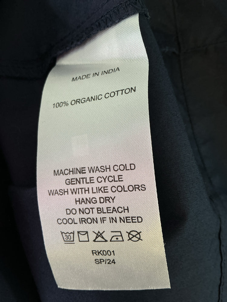Quince Size M Navy Dress
