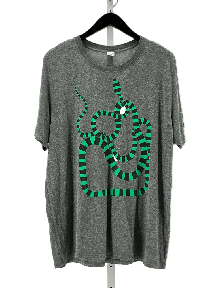 Clare V. Size XL Gray multi Shirt