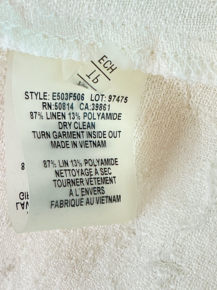 Elie Tahari Size XS Cream Shirt