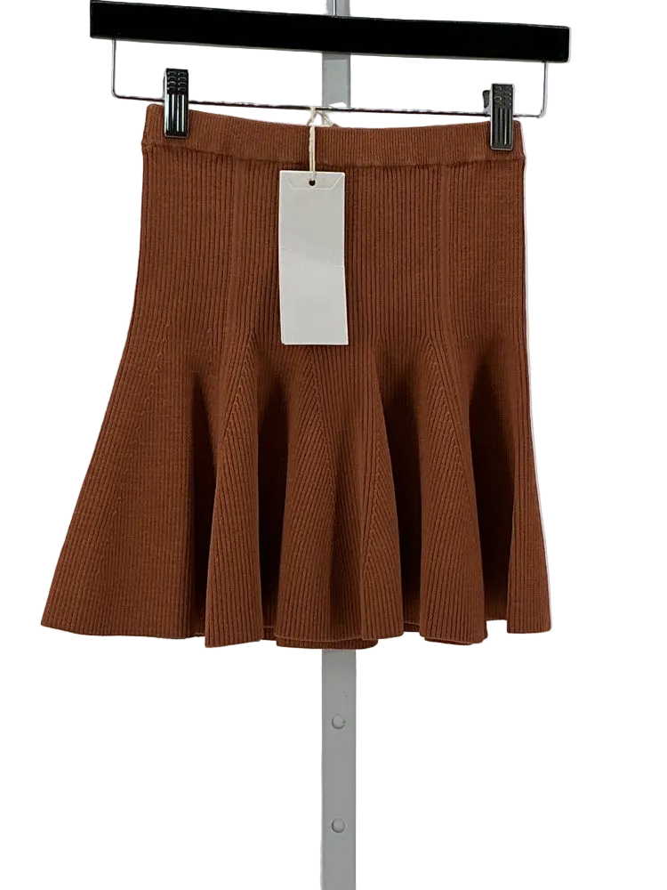 Dion Lee Size 2 Brown Skirt