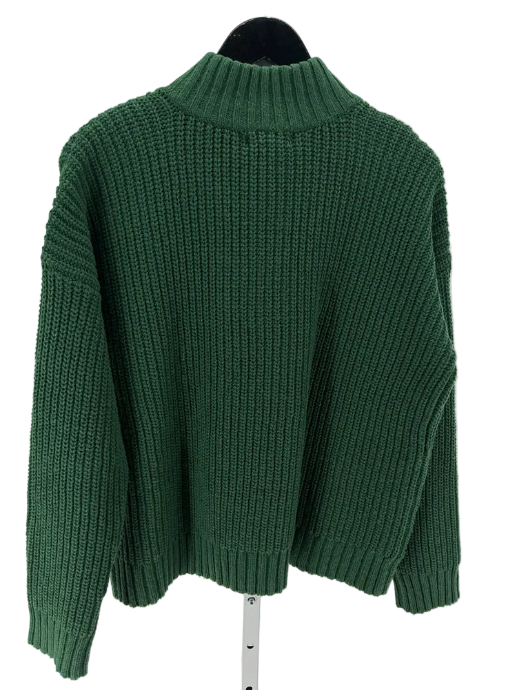 Toad & Co Size L Green Sweater