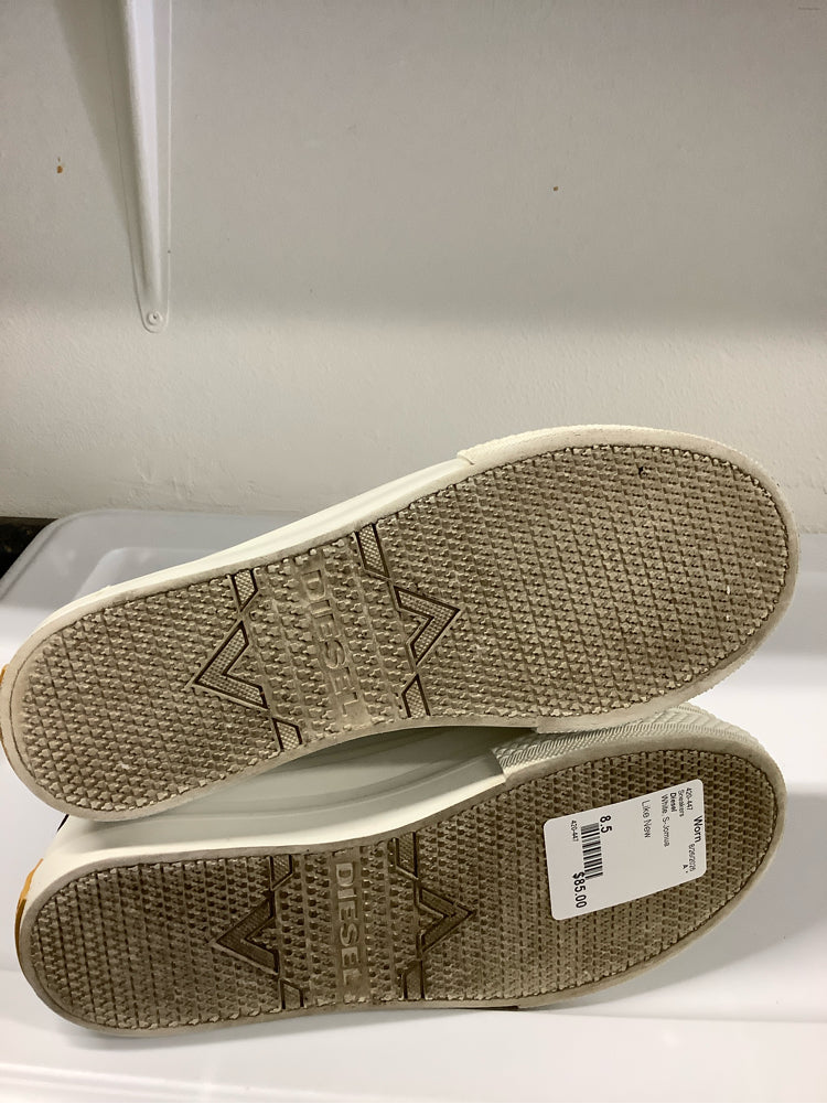 Diesel Shoe Size 8.5 White S-Jomua Sneakers