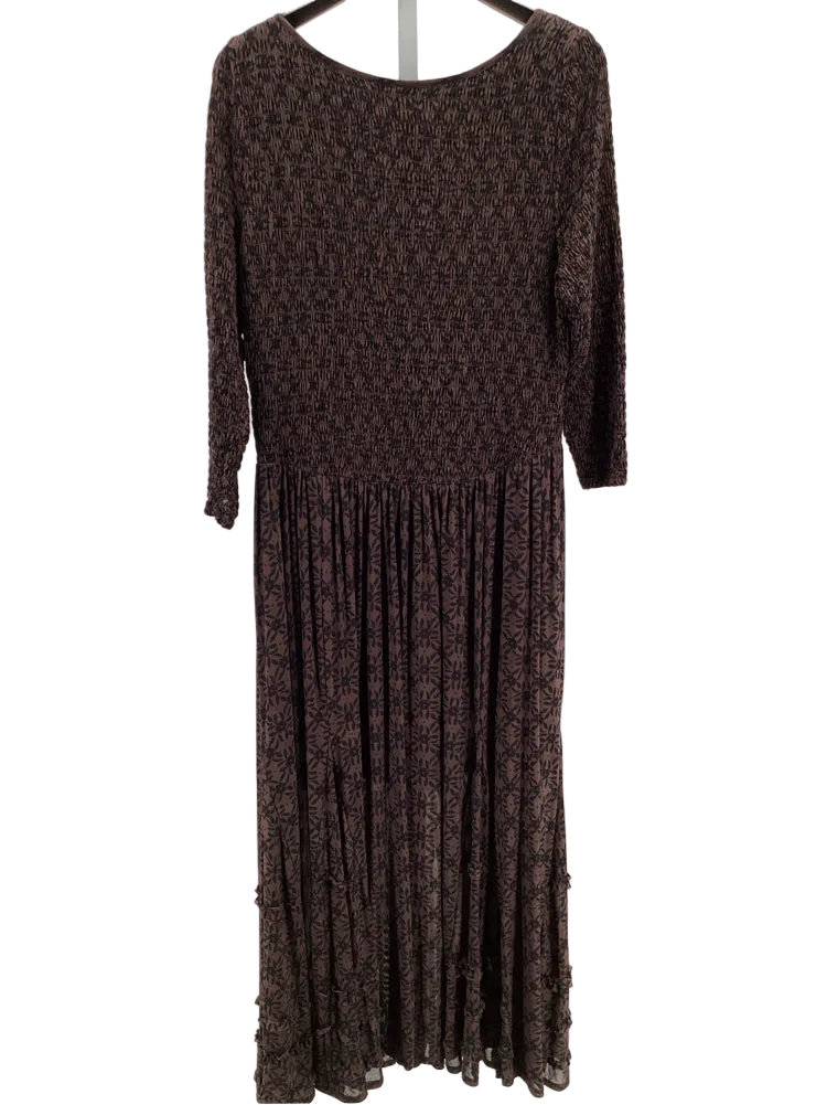 Free People Size XL Brown & Black Dress