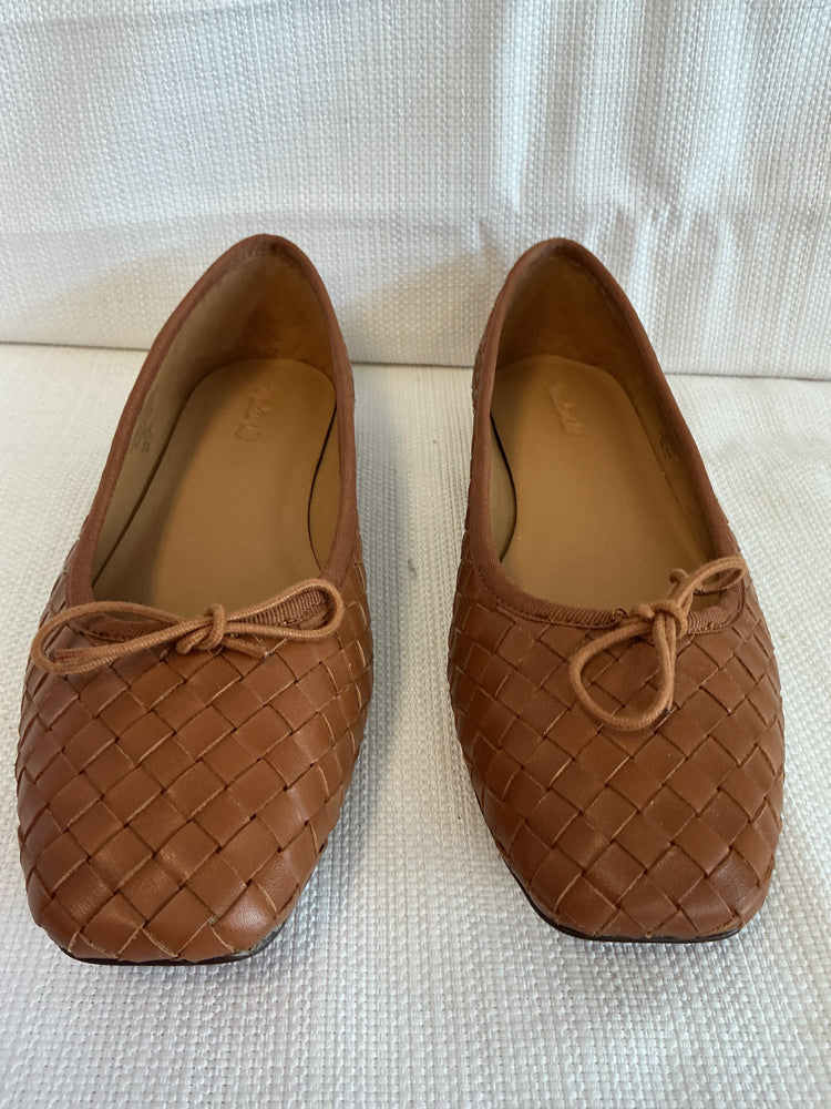 Madewell Shoe Size 7.5 Brown ANELISE Flats