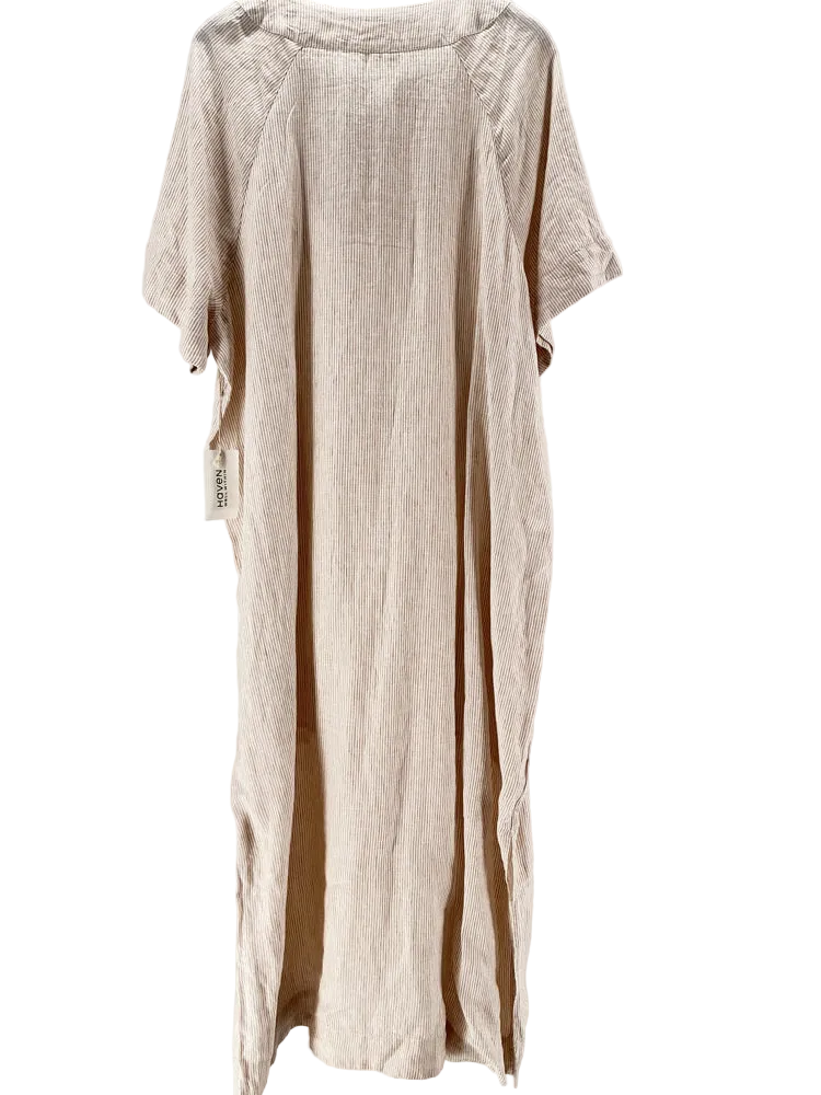 Haven Size XXL Tan & White Dress
