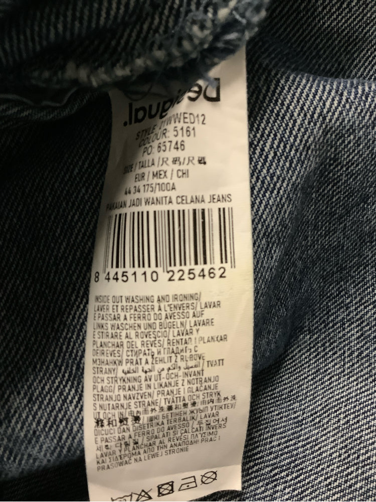 Desigual Size L Denim Multi Jacket