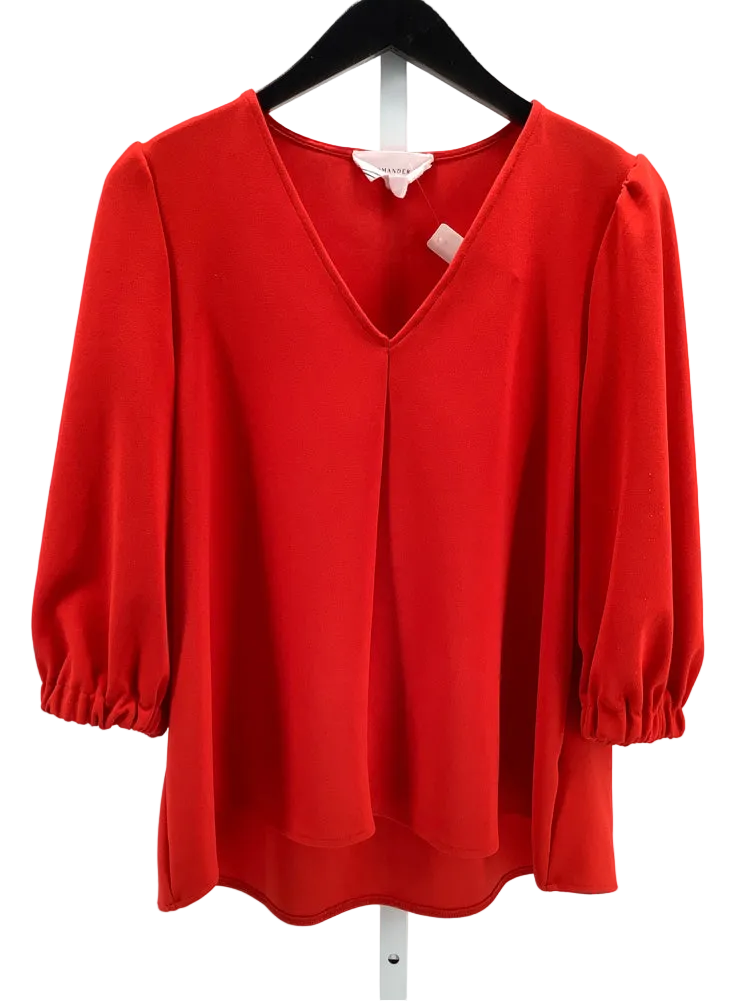 Pomander Place Size M Red Hollis Shirt