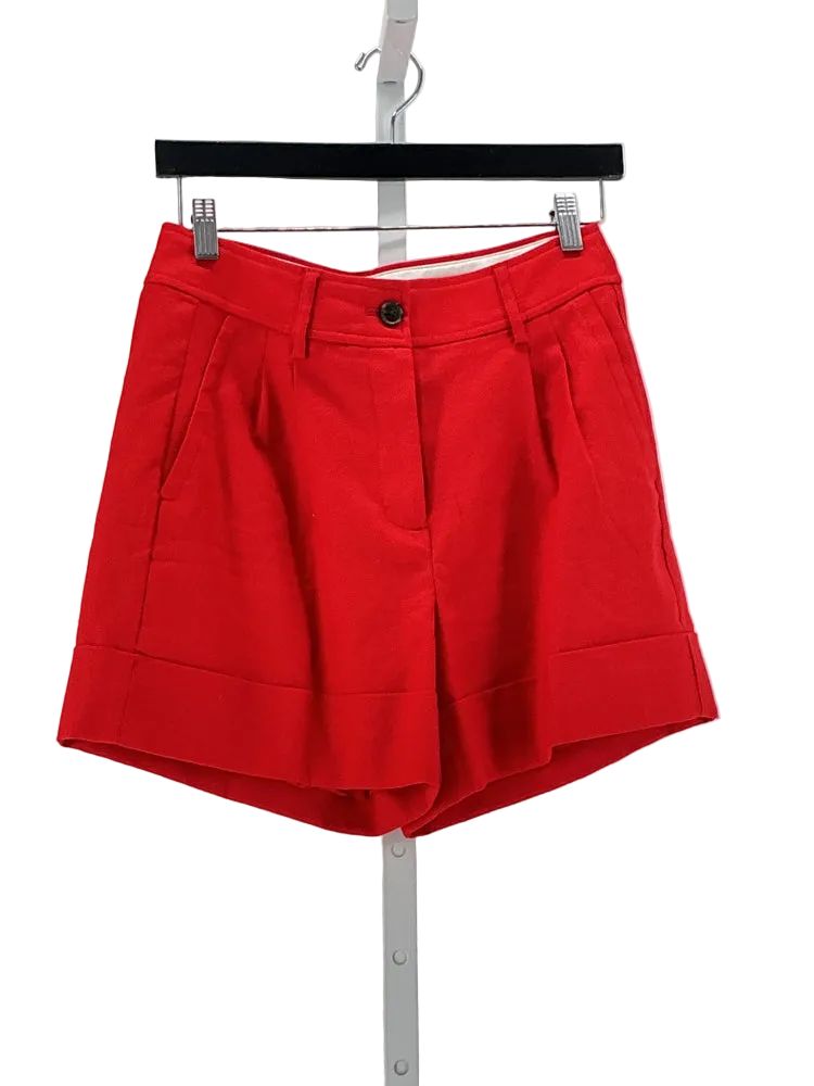 Jcrew Size 0 Red Shorts